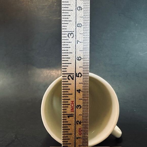 Porsgrund Porcelain Norway 65, Mini Expresso Coffee Cup/Mug White Nautical Flag - Picture 9 of 16